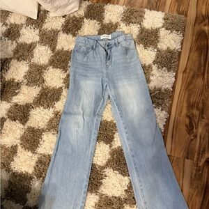 Flying Monkey Light Blue Flare Jeans